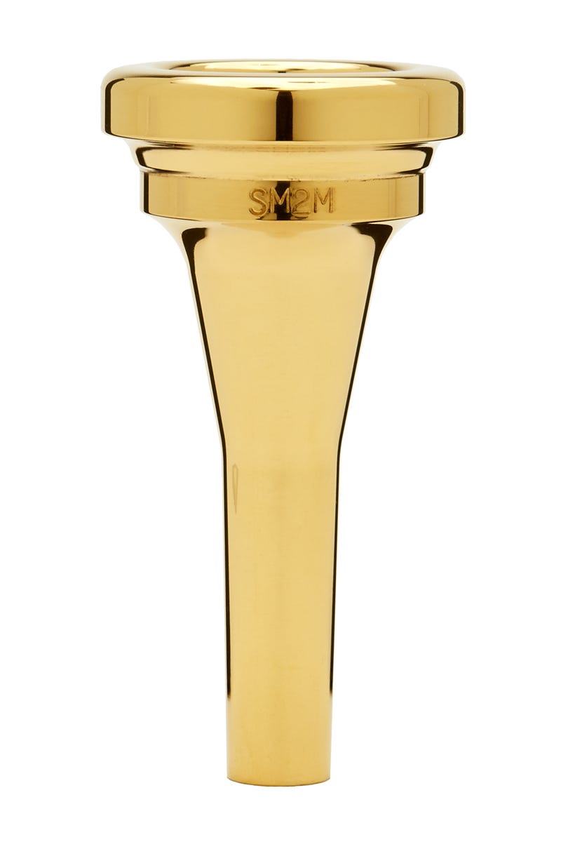 Denis Wick Steven Mead Euphonium Mouthpiece; Gold Plated; SM2M
