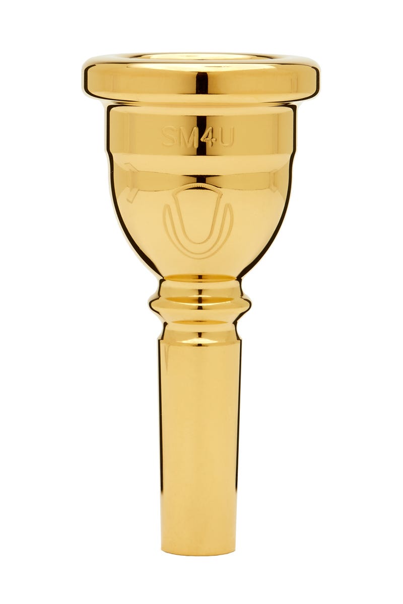 Denis Wick Ultra Steven Mead Euphonium Mouthpiece; Gold Plated; SM4U