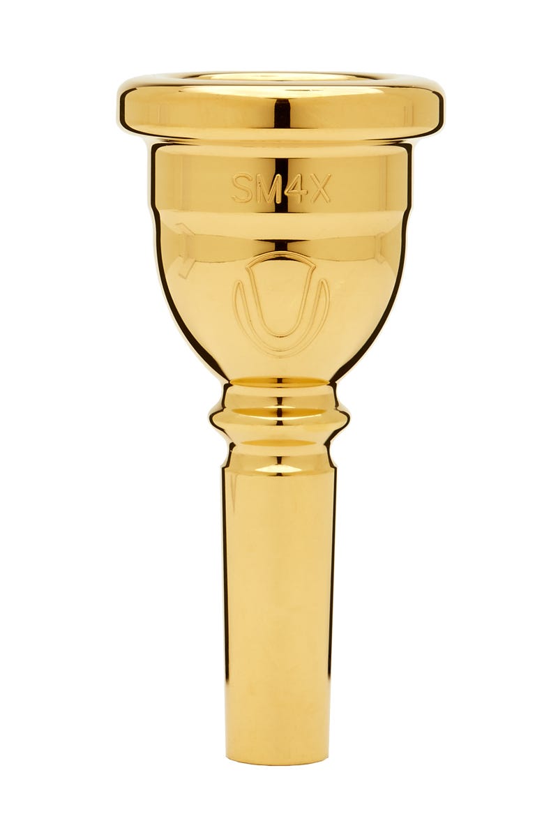 Denis Wick Ultra Steven Mead Euphonium Mouthpiece; Gold Plated; SM4X