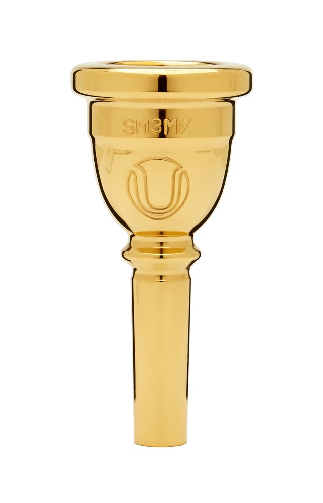 Denis Wick Ultra Steven Mead Euphonium Mouthpiece; Gold Plated; SM3MX
