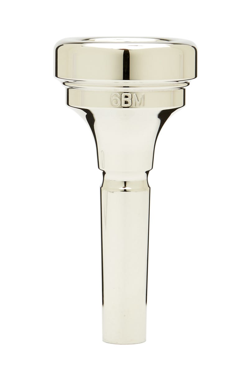 Denis Wick Classic Euphonium Mouthpiece; Silver Plated; 6BM