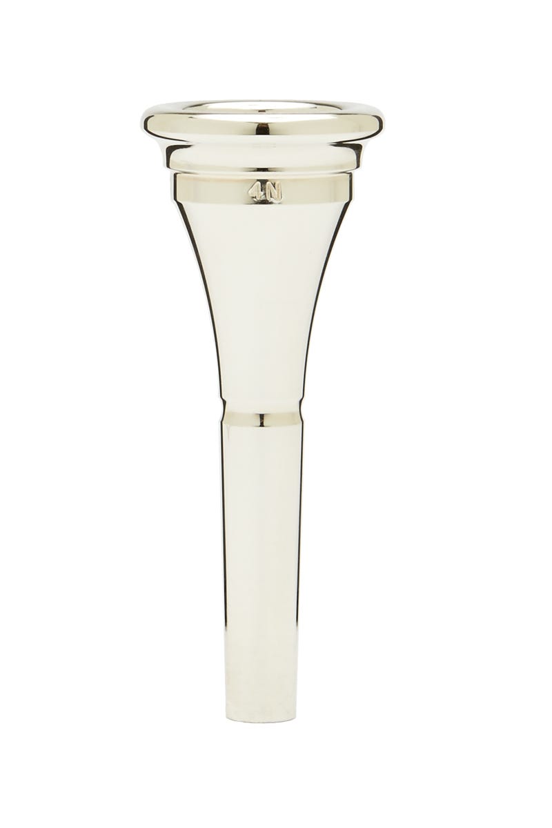 Denis Wick Classic French Horn Mouthpiece; Silver Plated; 4N
