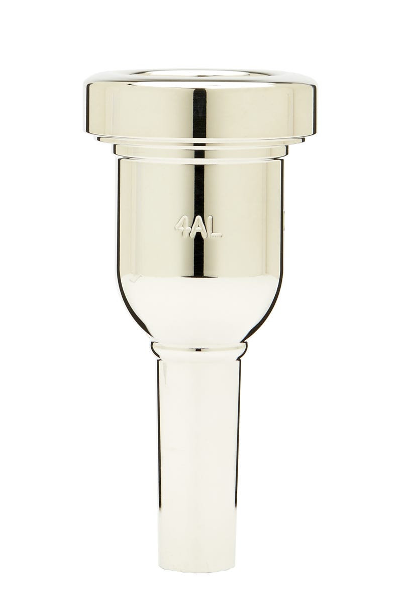 Denis Wick HeavyTop Trombone Mouthpiece; Silver Plated; 4AL