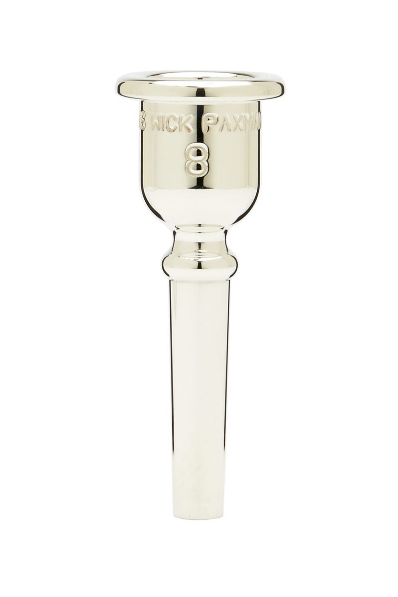Denis Wick Paxman French Horn Mouthpiece; Silver Plated; 8