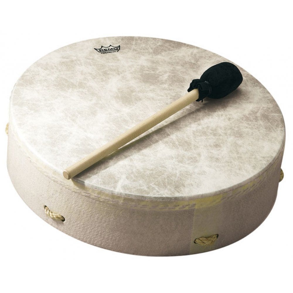 Remo Drum, Buffalo, 22" Diameter, 3.5" Depth, Standard