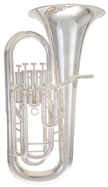 F. Schmidt Bb Euphonium - Silver - F4VS