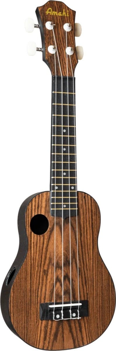 HCLF445 Amahi ABS Plastic Back & Sides, Bocote Top, Soprano