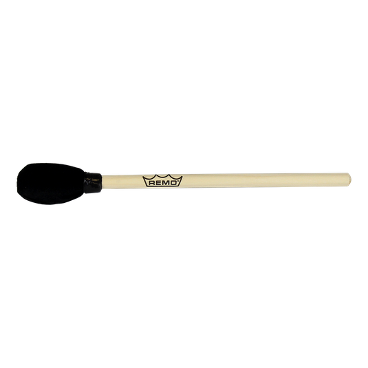 Remo Soft Black Cover Wood Mallet, 5/8" x 12"