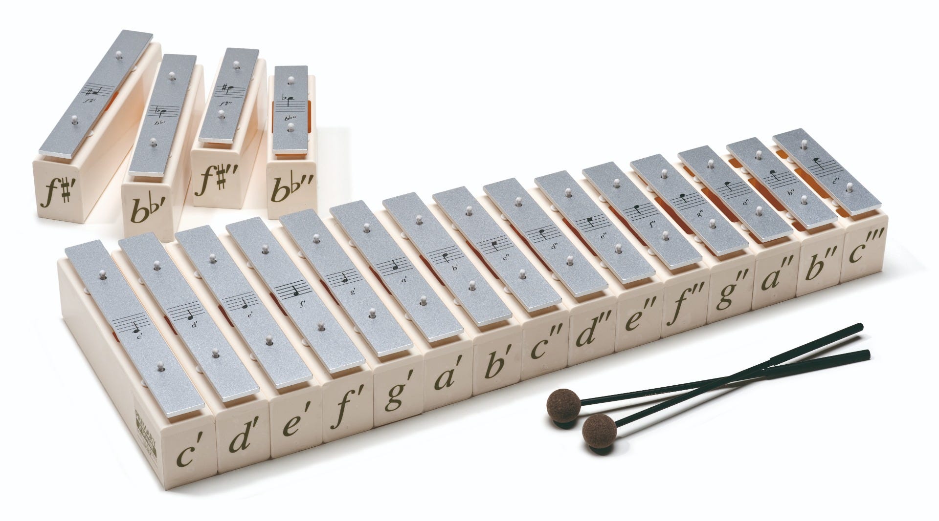 Sonor KSP30M1 Primary Soprano Chime Bars, set of 19 notes