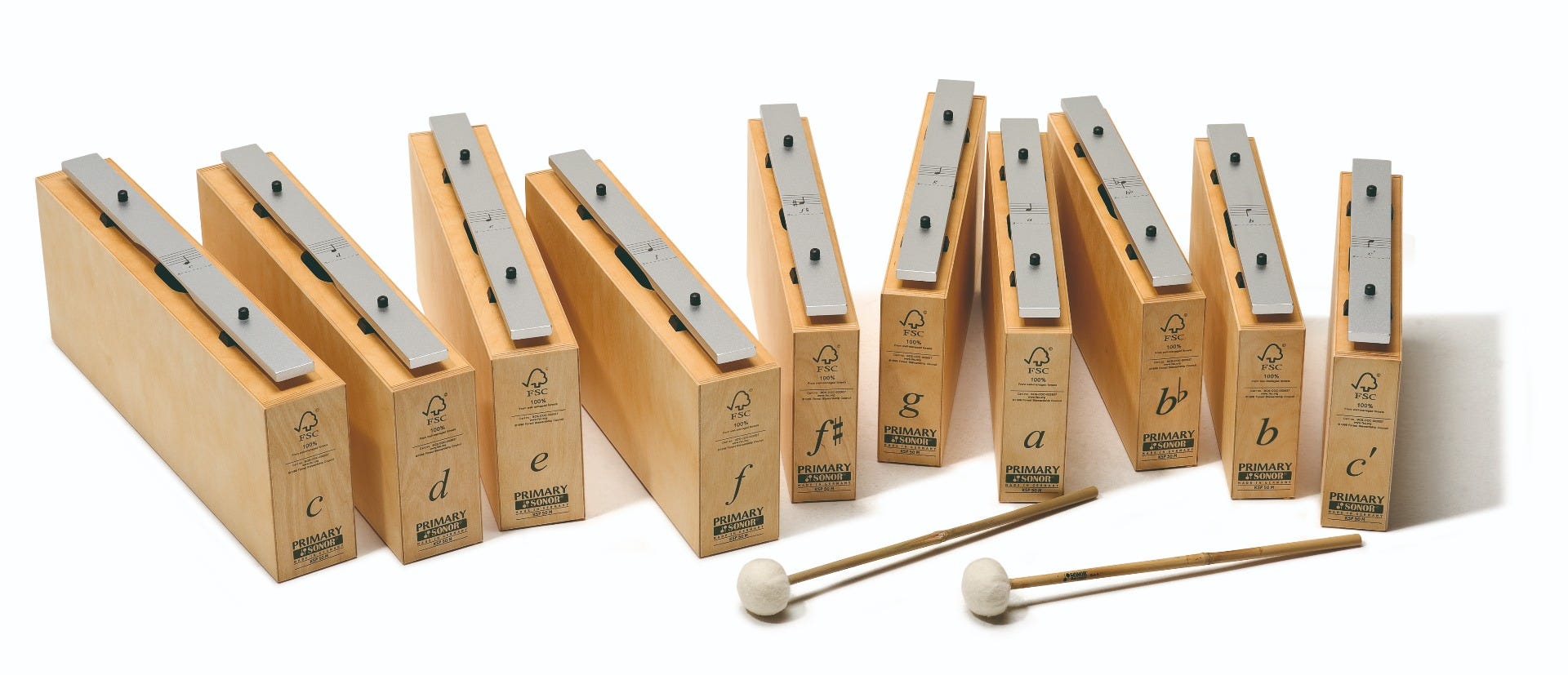 Sonor KSP50M Primary Deep Bass Chime Bars, single bars