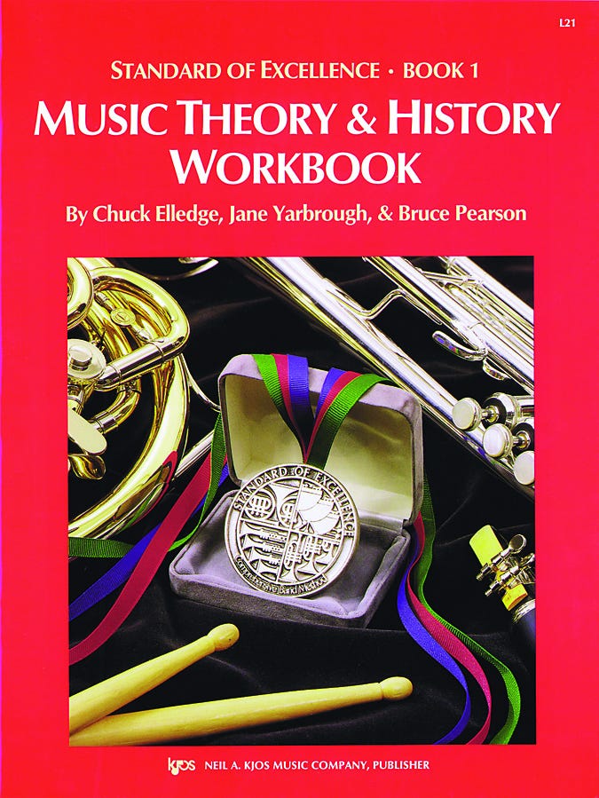 Standard of Excellence Book 1, Theory and History Workbook