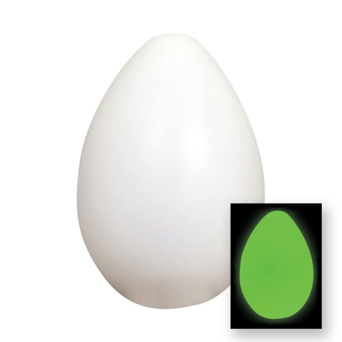 Latin Percussion Single Glow In The Dark Egg Shaker