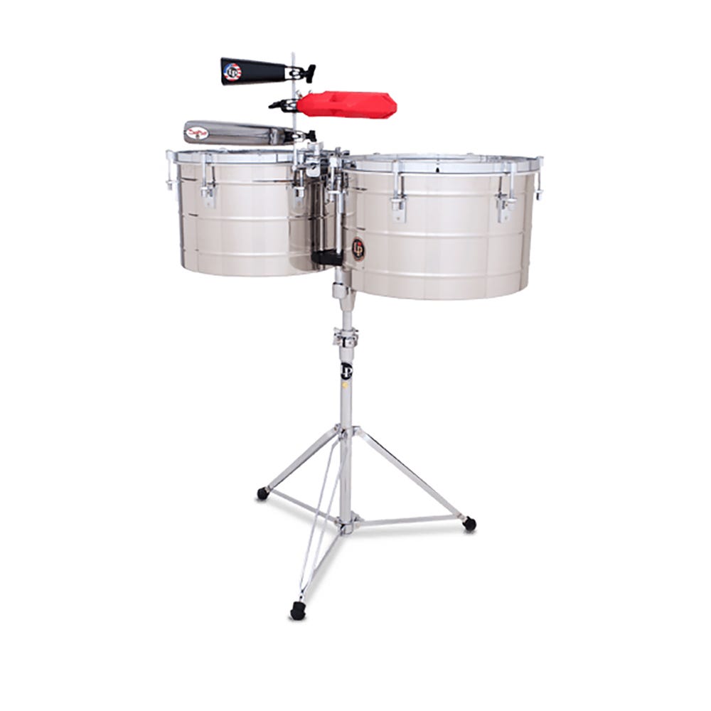Latin Percussion LP258S Tito Puente Series "Thunder Timbs" Timbales