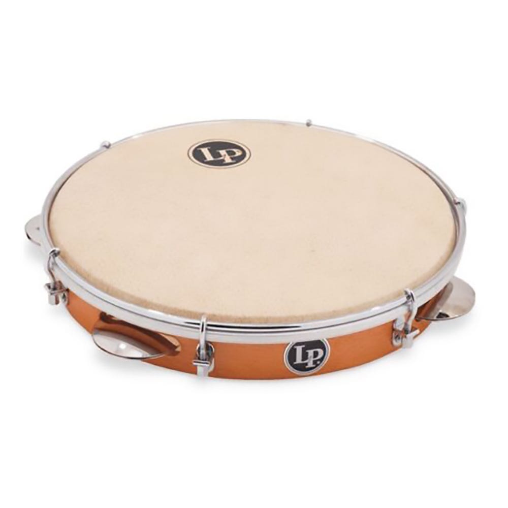 Latin Percussion LP3010N Rio 10" Wood Pandeiro Natural Head
