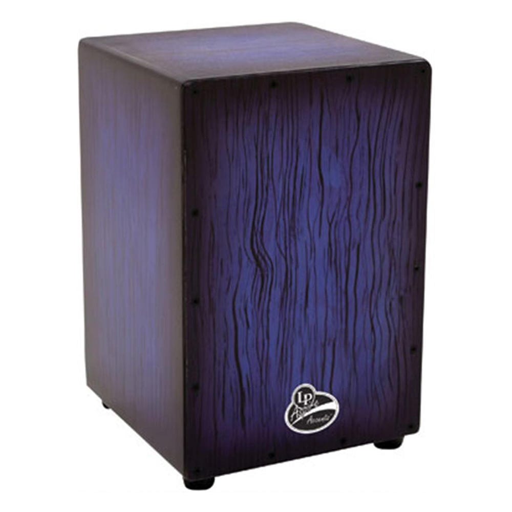 Latin Percussion LPA1332BBS Aspire Accents Cajon - Blueburst Streak