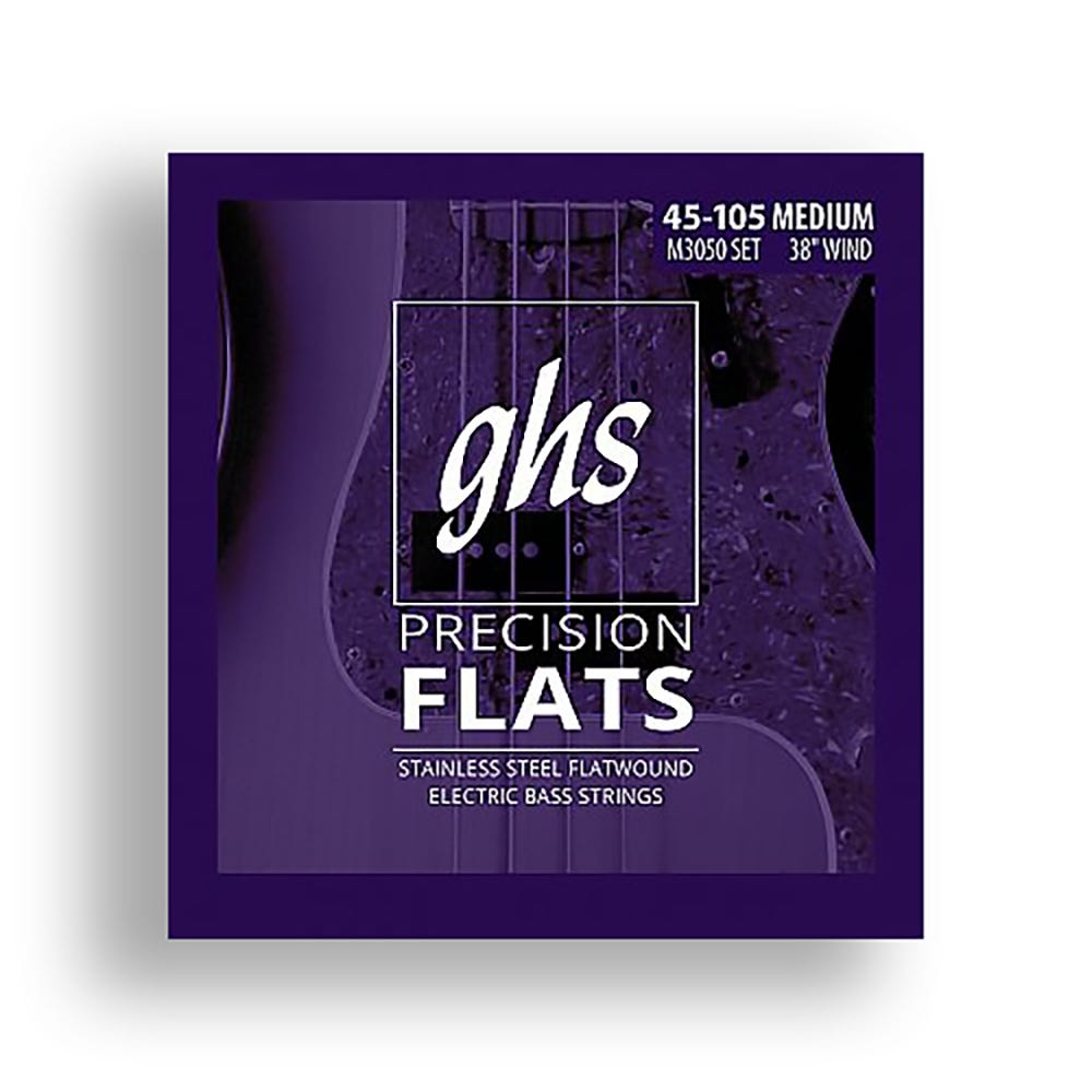GHS Precision Flatwound Bass Strings Medium