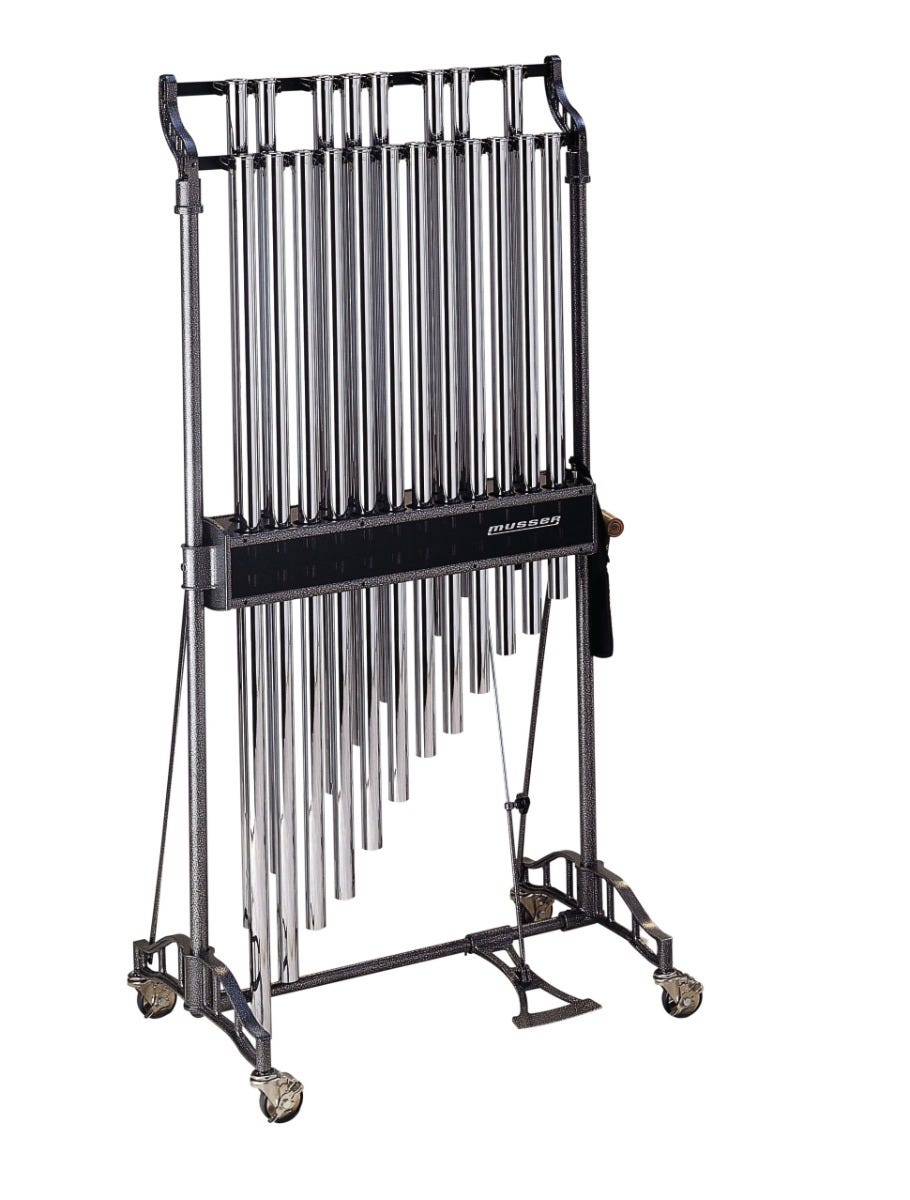 M661C Ludwig Symphonic Chimes, Chrome Finish, 1 1/2" tube