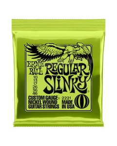 Regular Slinky Nickel Wound Electric Guitar Strings - 10-46 Gauge