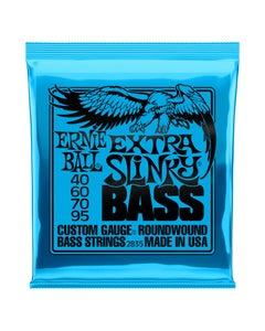 Extra Slinky Nickel Wound Electric Bass Strings - 40-95 Gauge