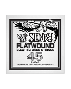 .045 Slinky Flatwound Electric Bass String Single  