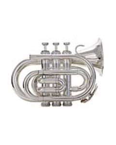 Phaeton PHTP3030 Pocket Trumpet - Bright Silver Plate