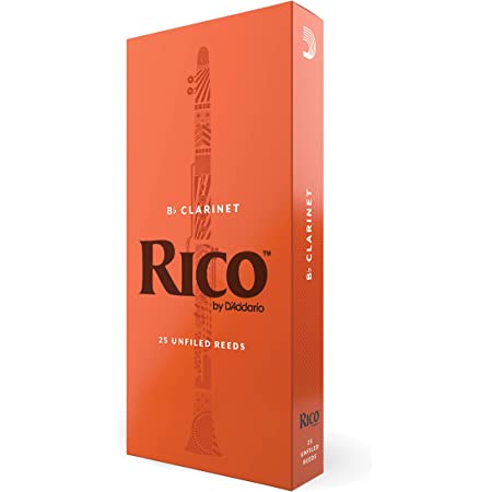 Rico Bb Clarinet Reed - Strength 3.0 - 25 Count