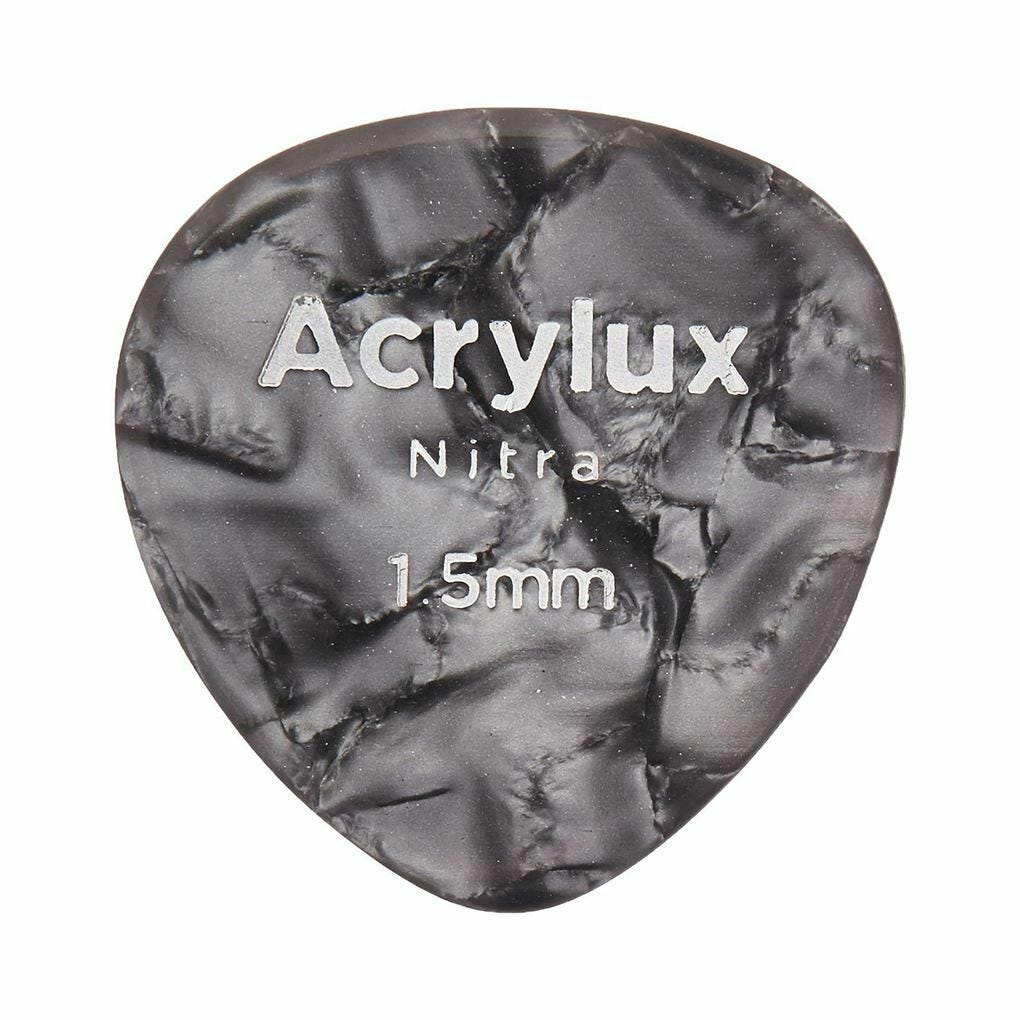 D'Addario Acrylux Nitra Mandolin Pick, 1.5MM, 3-Pack