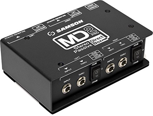 SAMD2PRO Professional Stereo Passive Direct Box