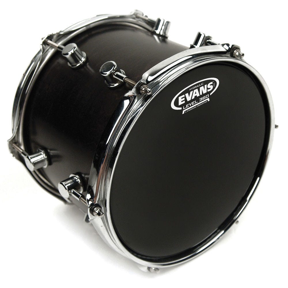 Evans Hydraulic Black Drum Head, 14 Inch TT14HBG