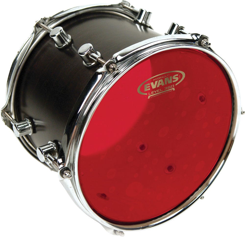 Evans Hydraulic Red Drum Head, 16 Inch