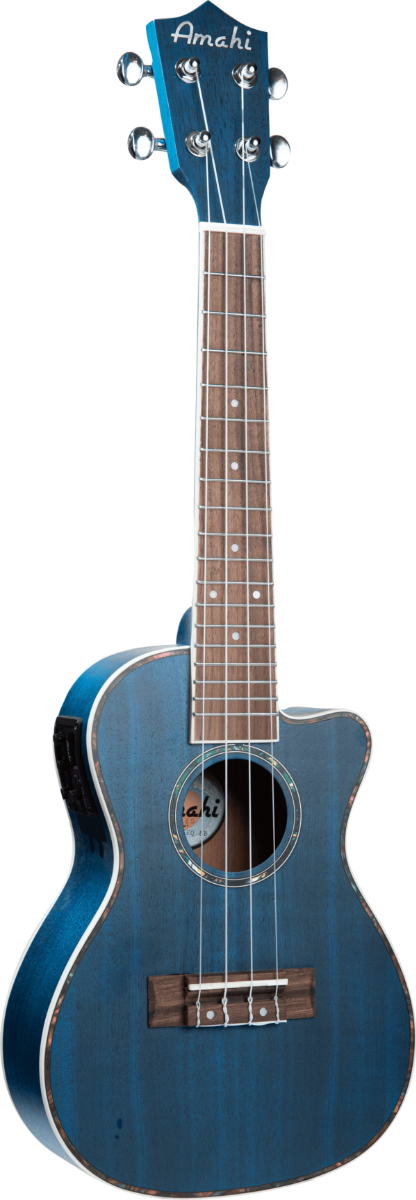UK-205EQ Electronics and Digital Tuner - Concert Size - Dark Blue