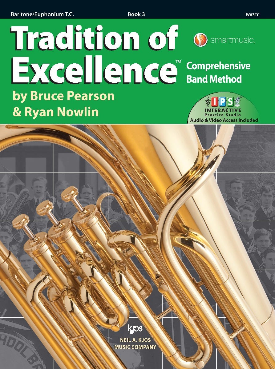 TRADITION OF EXCELLENCE BK 3, BARI and EUPH TC